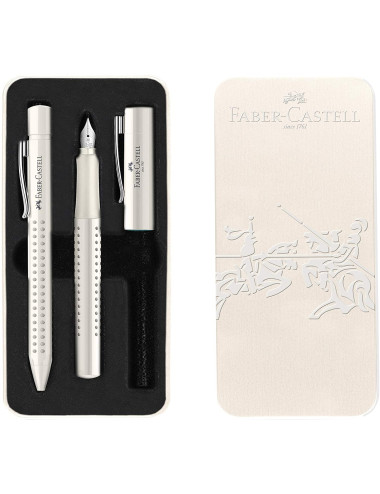 Στυλό και Πένα Σετ Faber Castell Grip 2010 Coconut Milk