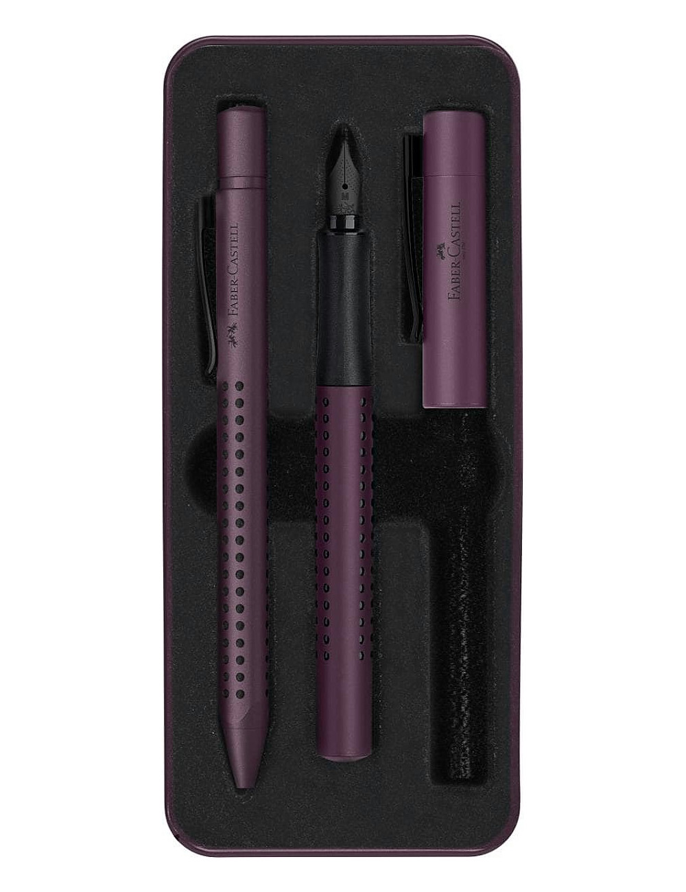 Στυλό και Πένα Σετ Faber Castell Grip Berry