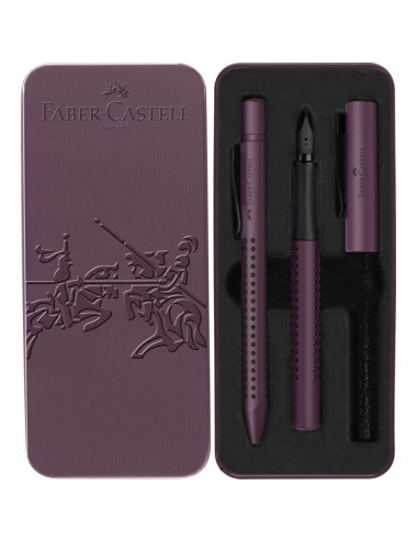 Στυλό και Πένα Σετ Faber Castell Grip Berry