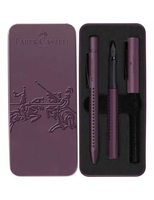 Στυλό και Πένα Σετ Faber Castell Grip Berry