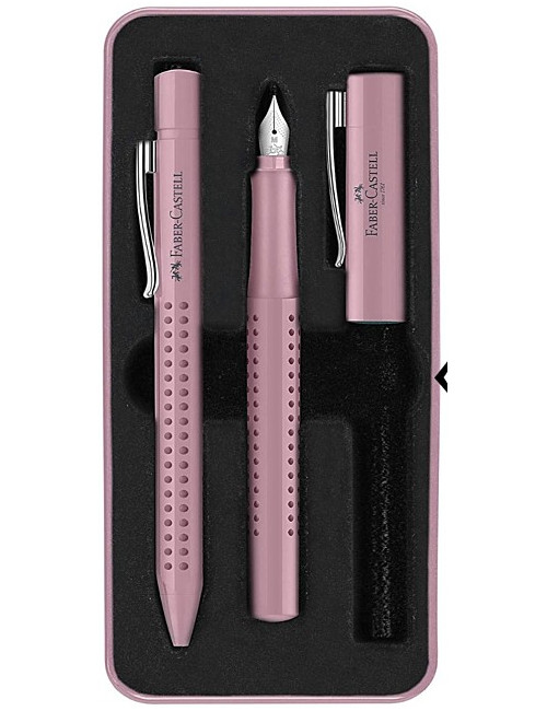 Στυλό και Πένα Σετ Faber Castell Grip 2010 Rose Shadows