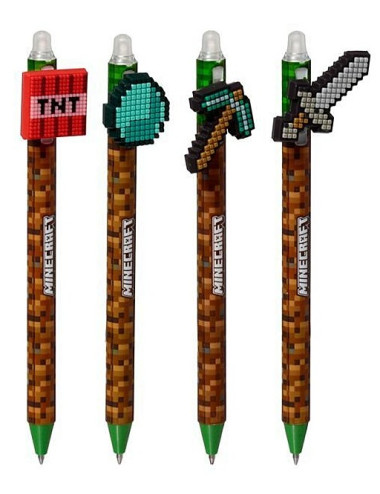 Στυλό που Σβήνει Ρuckator Minecraft Tools 4σχ