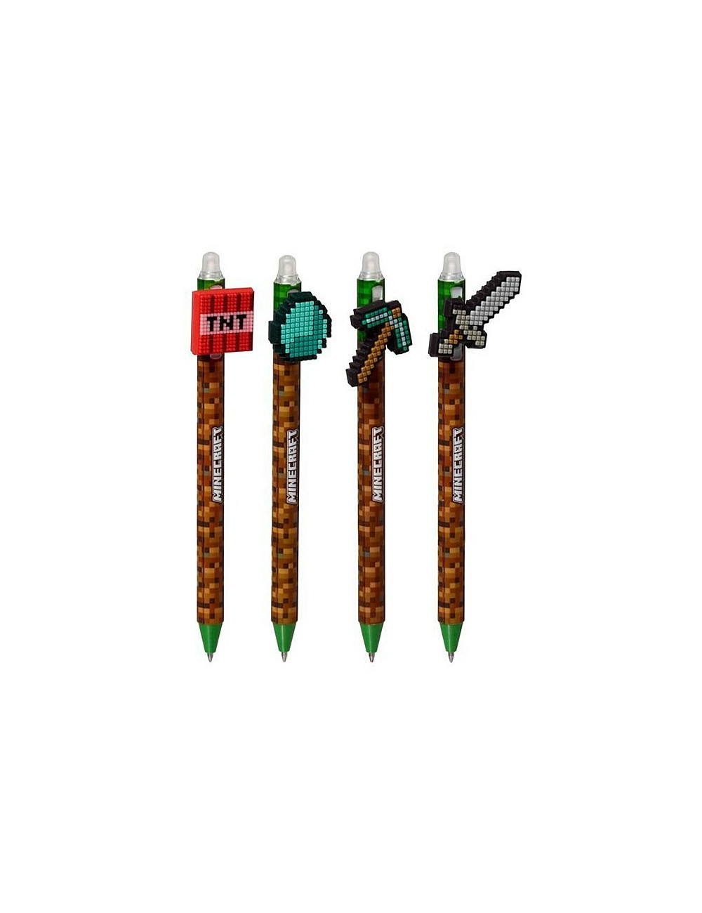 Στυλό που Σβήνει Ρuckator Minecraft Tools 4σχ