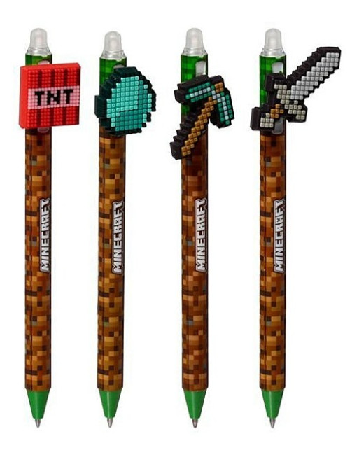 Στυλό που Σβήνει Ρuckator Minecraft Tools 4σχ
