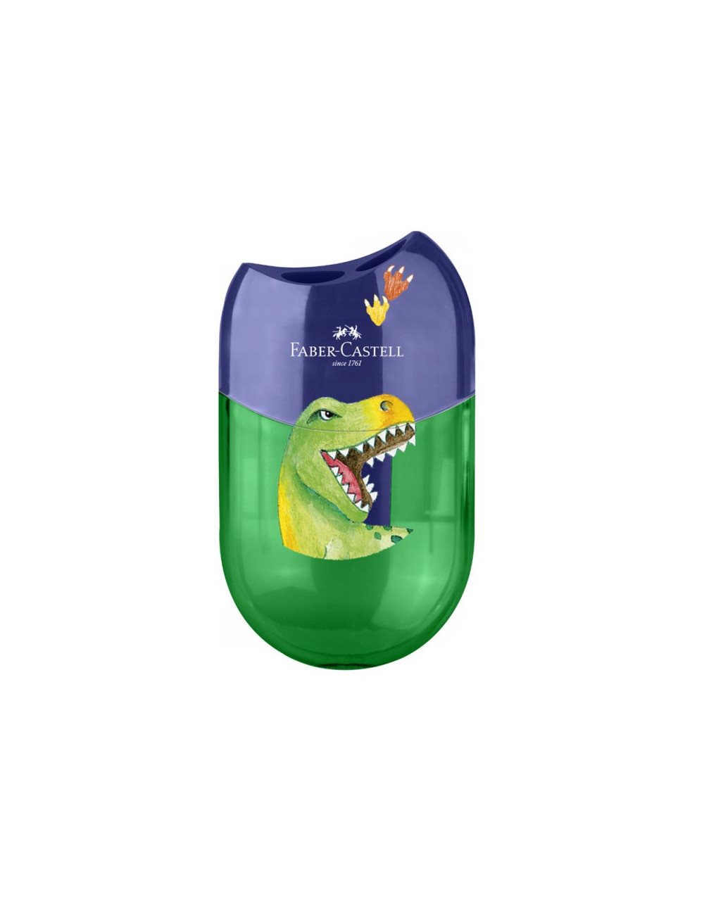 Ξύστρα Faber Castell Διπλή Dino
