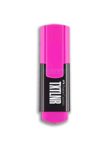 Μαρκαδόρος Faber Castell Mini TXTLNR Υπογράμμισης Ροζ