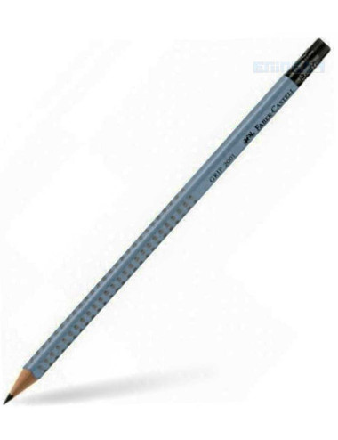 Μολύβι Faber Castell Grip 2001 με Γόμα HB Blue Raf