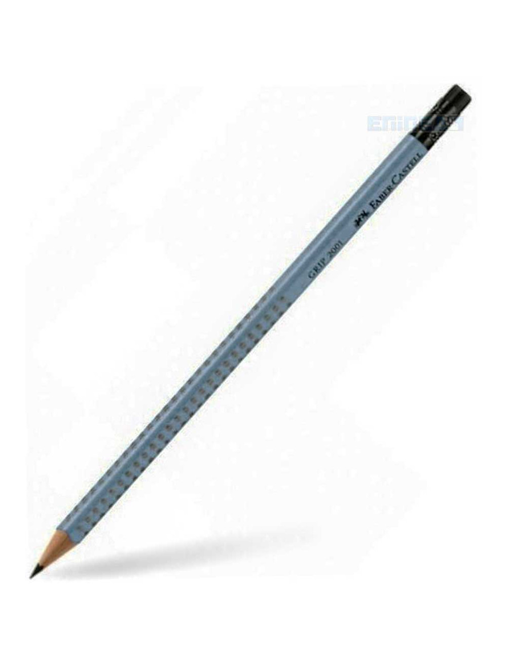 Μολύβι Faber Castell Grip 2001 με Γόμα HB Blue Raf