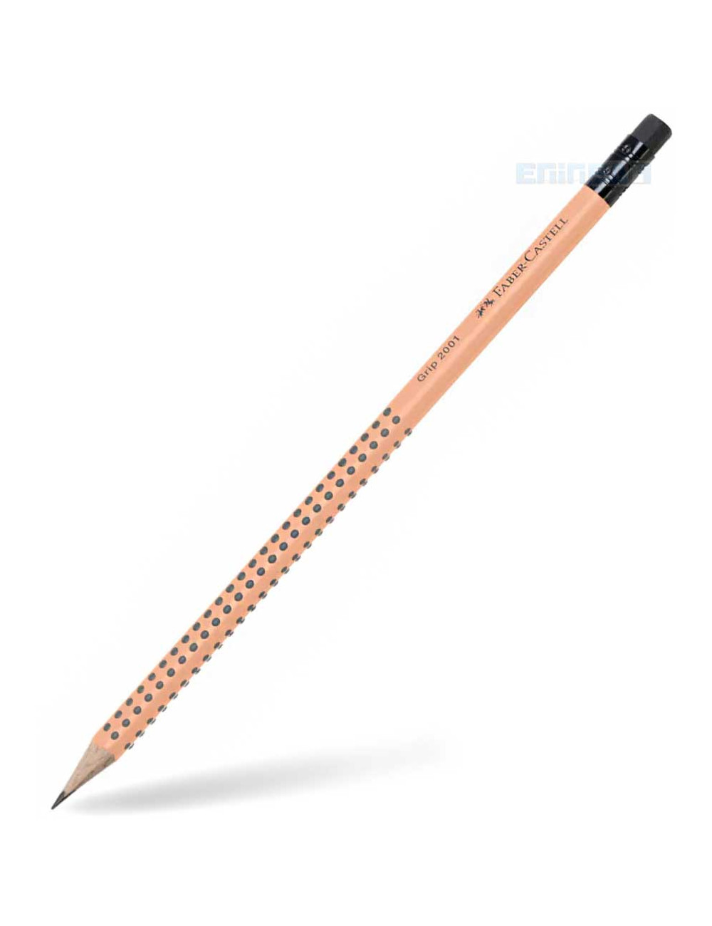 Μολύβι Faber Castell Grip 2001 με γόμα HB Peach
