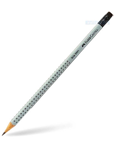 Μολύβι Faber Castell Grip 2001 με γόμα HB Sage