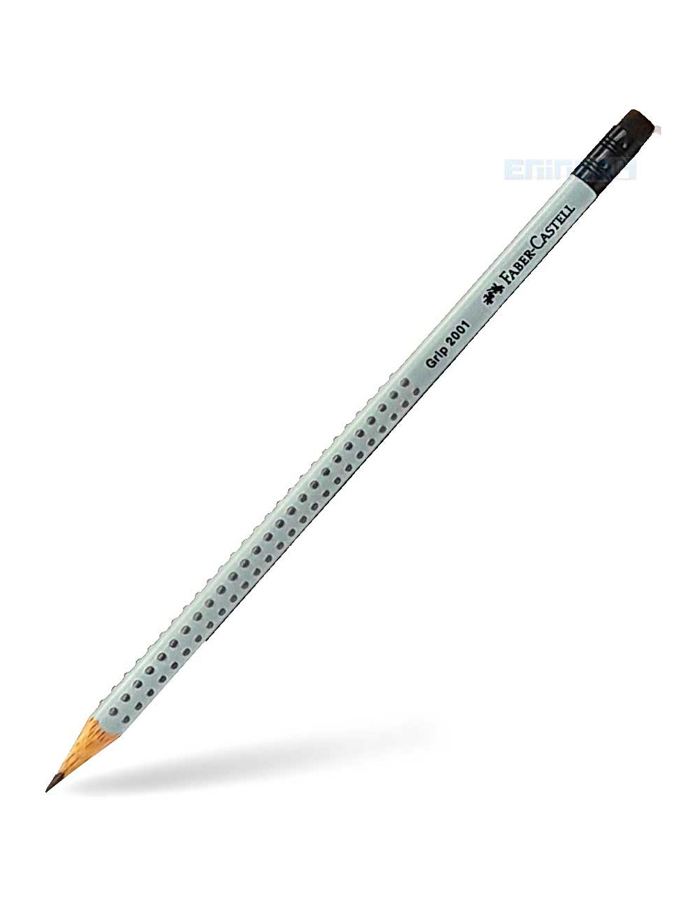 Μολύβι Faber Castell Grip 2001 με γόμα HB Sage