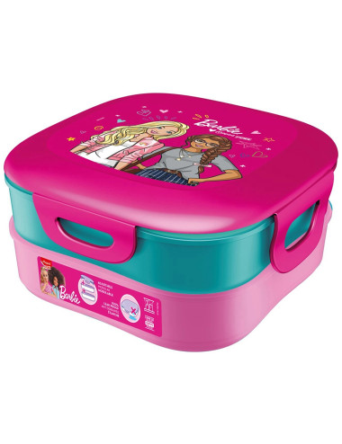 Δοχείου Φαγητού Maped Picnik 1,4L 2σε1 Barbie