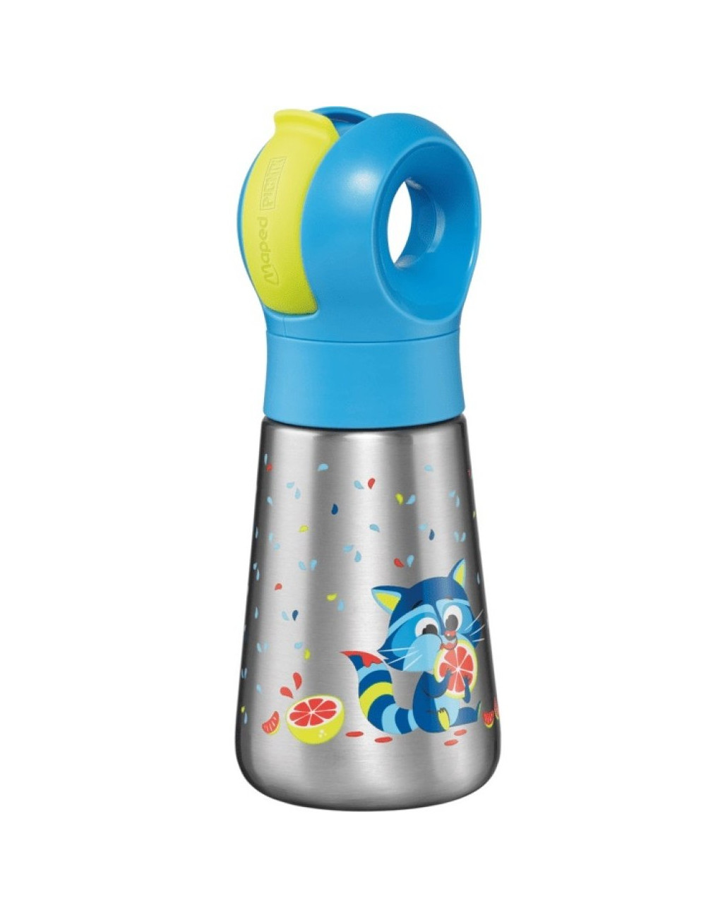 Παγούρι 350ml Maped Picnik Αοξείδωτο Γαλάζιο Rakoon