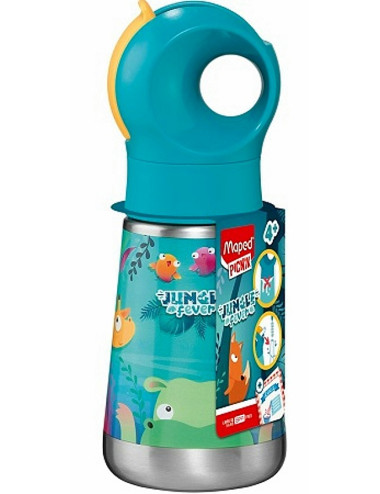 Παγούρι 350ml Maped Picnik Αοξείδωτο Jungle Fever