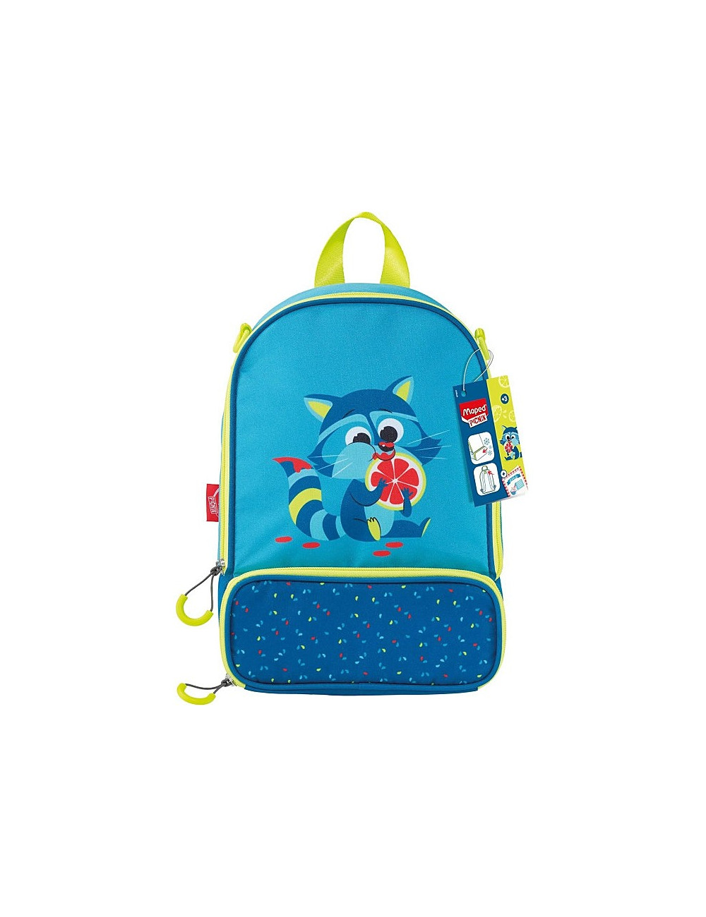 Τσάντα Ισοθερμική Maped Picnik Miniz Raccoon Μπλε