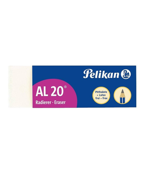 Γόμα Pelikan AL20 Λευκή