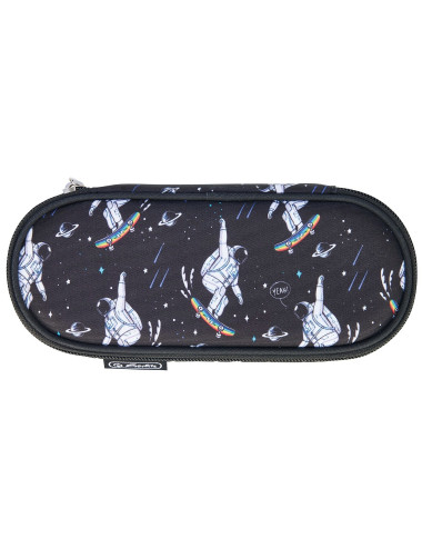 Κασετίνα Herlitz Οβάλ Space Skater