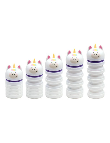 Κασετίνα Μολυβοθήκη Σιλικόνης Pucator Pop Up Unicorn