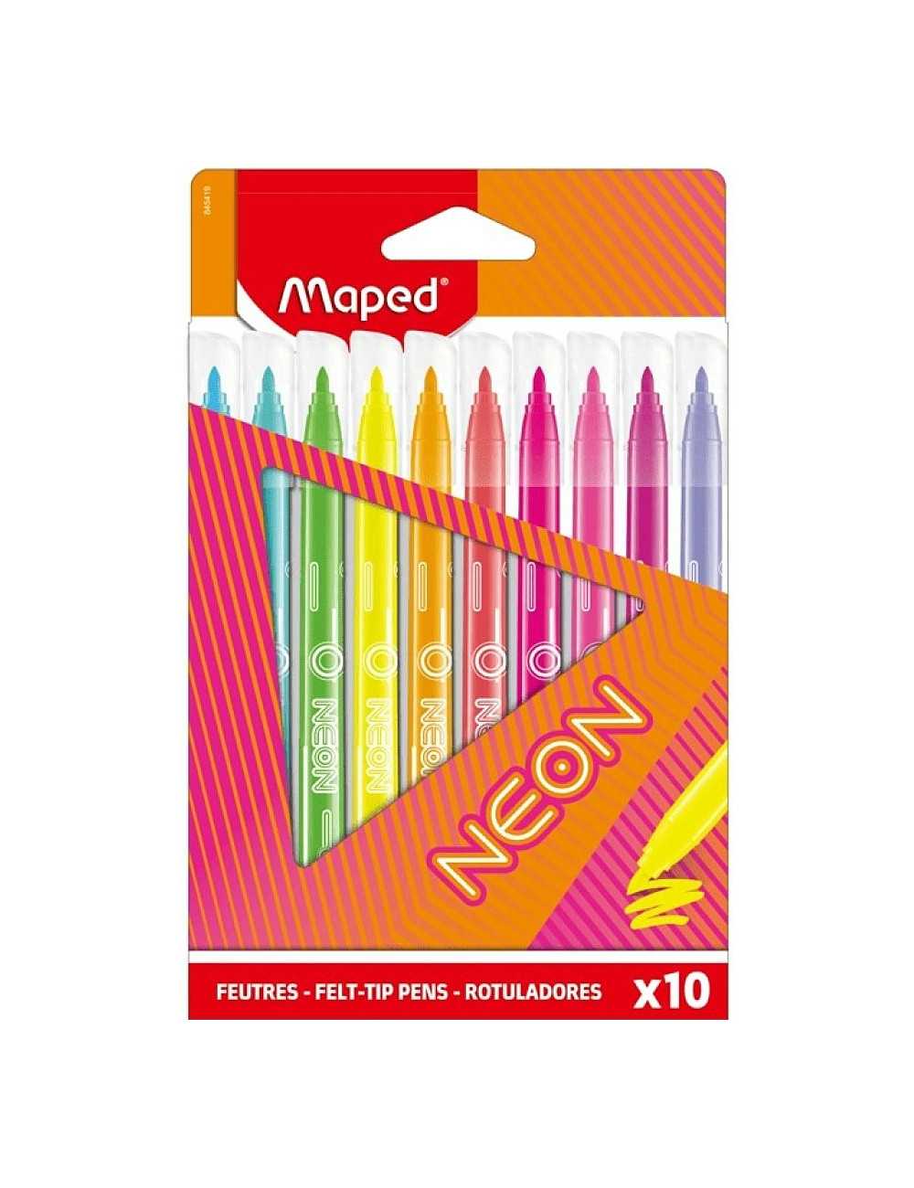 Μαρκαδόροι Maped 10χρ Neon