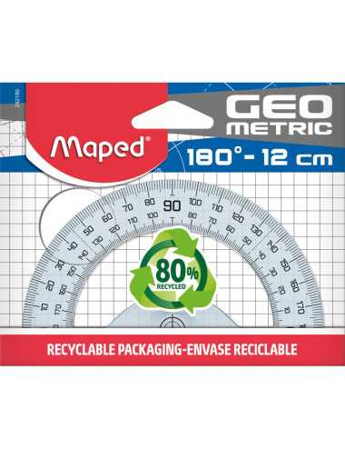 Γεωμετρικό Μοιρογνωμόνιο Maped Geometric 12cm