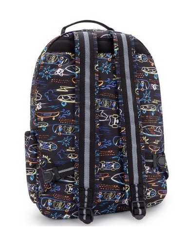 Σακίδιο Πλάτης Kipling Seoul Lap Neon Skate για Laptop 15"