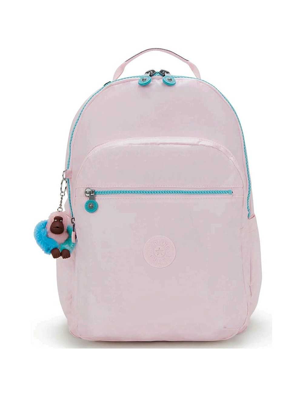 Σακίδιο Πλάτης Kipling Female Sea Pink Met Seoul για Laptop 15"