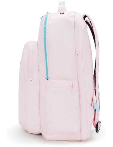 Σακίδιο Πλάτης Kipling Female Sea Pink Met Seoul για Laptop 15"