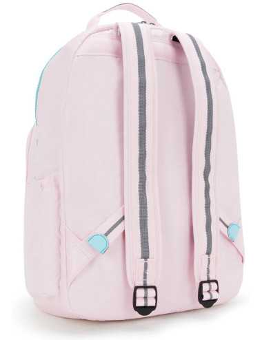 Σακίδιο Πλάτης Kipling Female Sea Pink Met Seoul για Laptop 15"