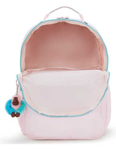 Σακίδιο Πλάτης Kipling Female Sea Pink Met Seoul για Laptop 15"