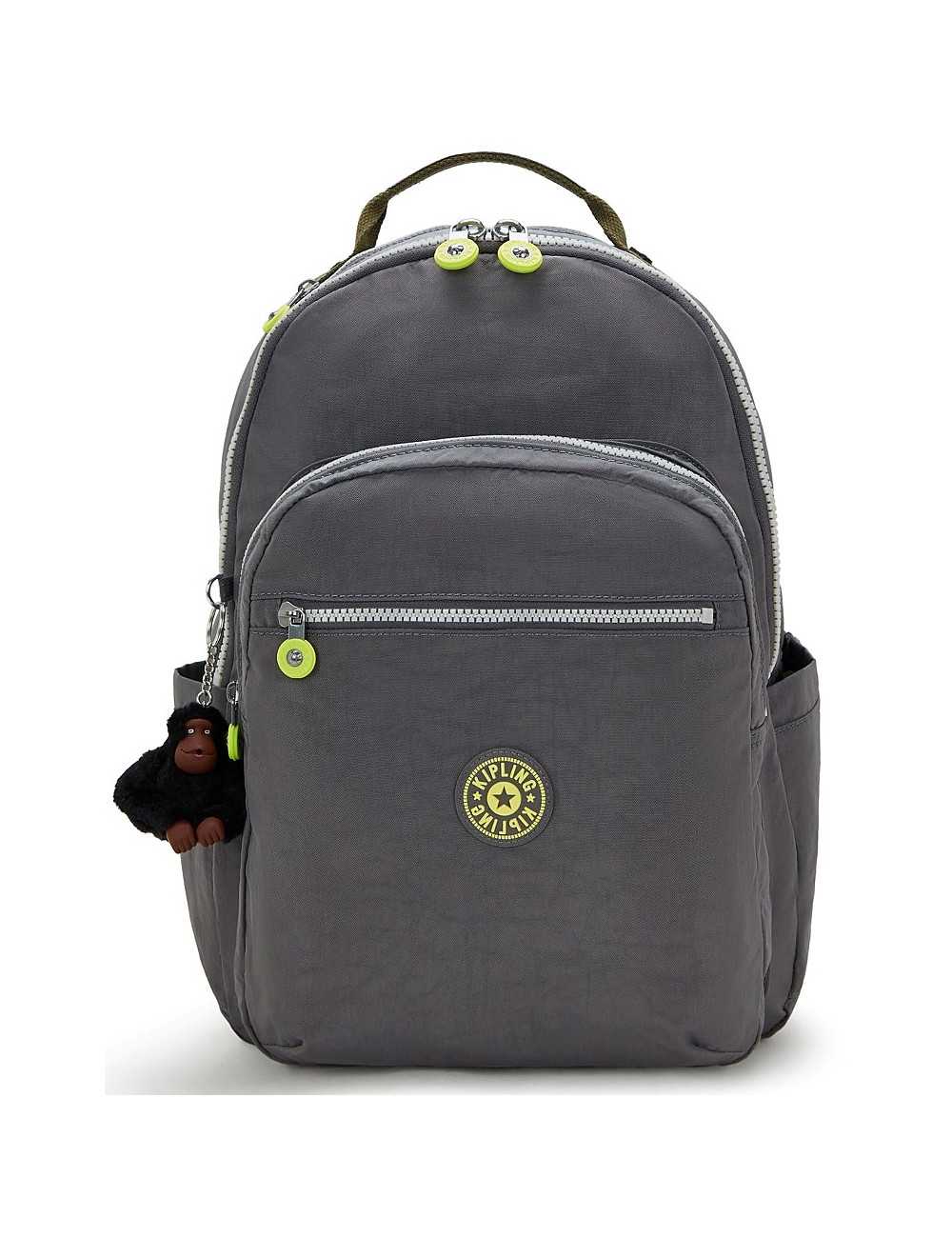 Σακίδιο Πλάτης Kipling Seoul Back to Grey για Laptop 15"