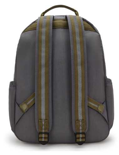 Σακίδιο Πλάτης Kipling Seoul Back to Grey για Laptop 15"