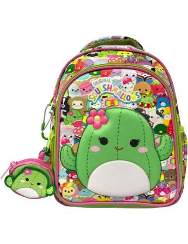 Τσάντα Νηπίου Gim Squishmallows Cactus