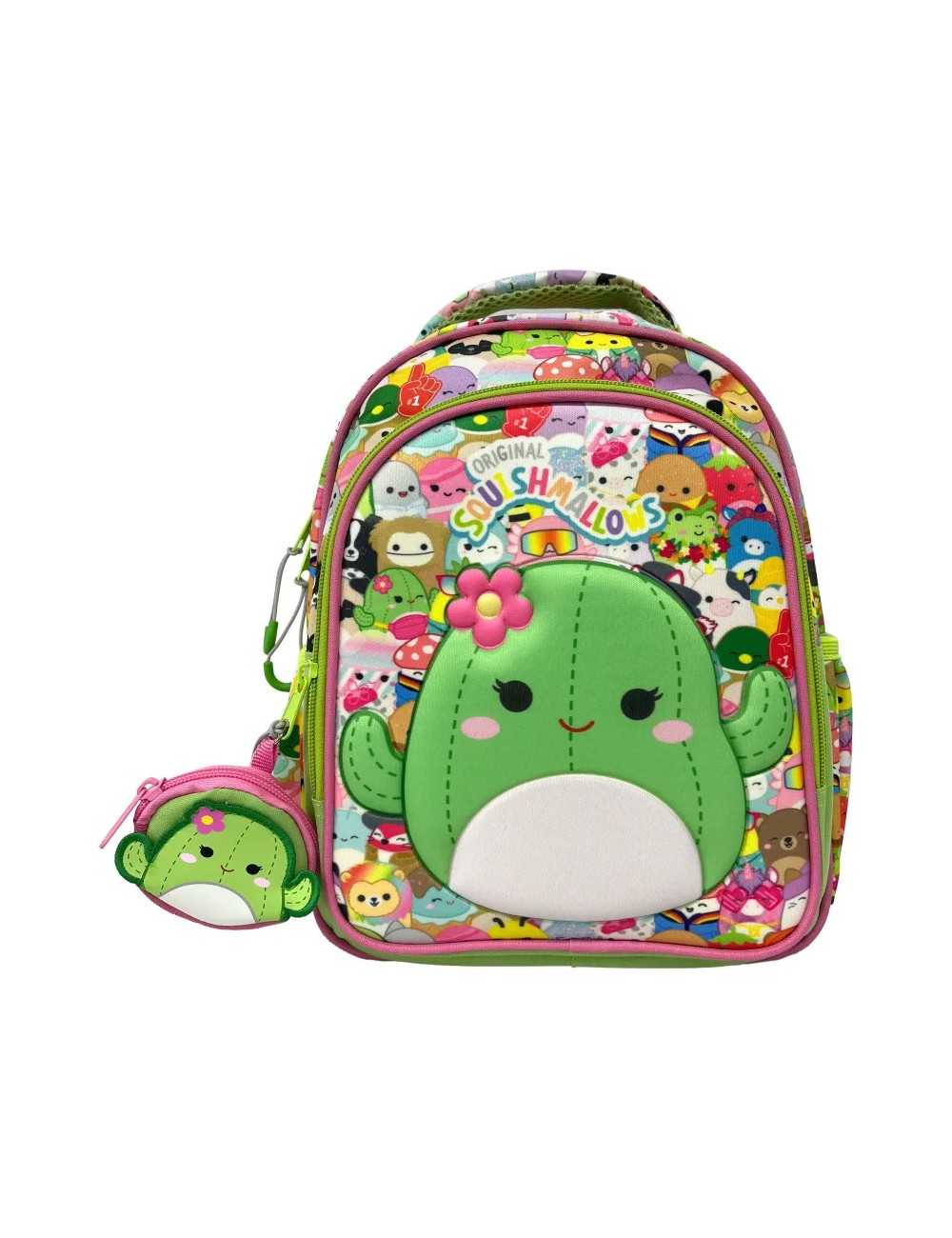 Τσάντα Νηπίου Gim Squishmallows Cactus