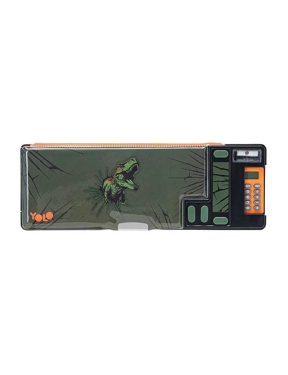 Κασετίνα Retro Yolo Αριθμομηχανή Green Dino