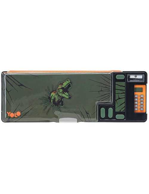 Κασετίνα Retro Yolo Αριθμομηχανή Green Dino
