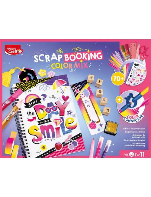Σετ Λεύκωμα Μaped Creativ Scrapbooking Color Mix
