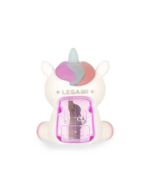 Ξύστρα Legami Light Up με φως Unicorn Με Κάδο