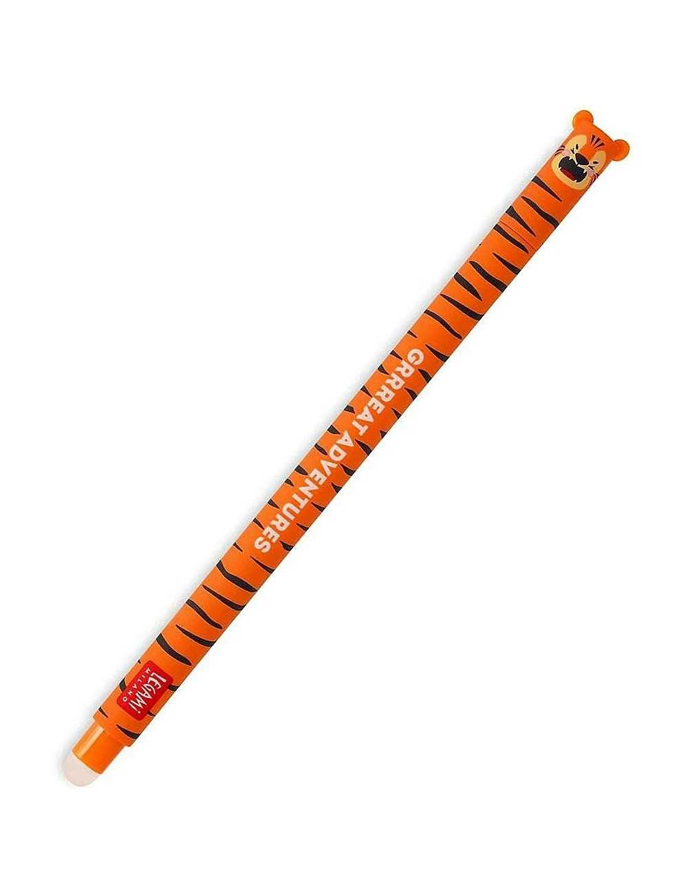 Στυλό Legami Gel Erasable 0.7 Tiger Πορτοκαλί