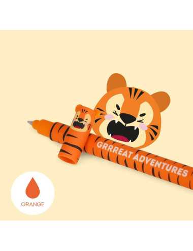 Στυλό Legami Gel Erasable 0.7 Tiger Πορτοκαλί