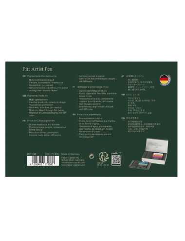 Μαρκαδόροι Faber Castell 12χρ Ανεξίτηλοι Pitt Artist Pen Sydney