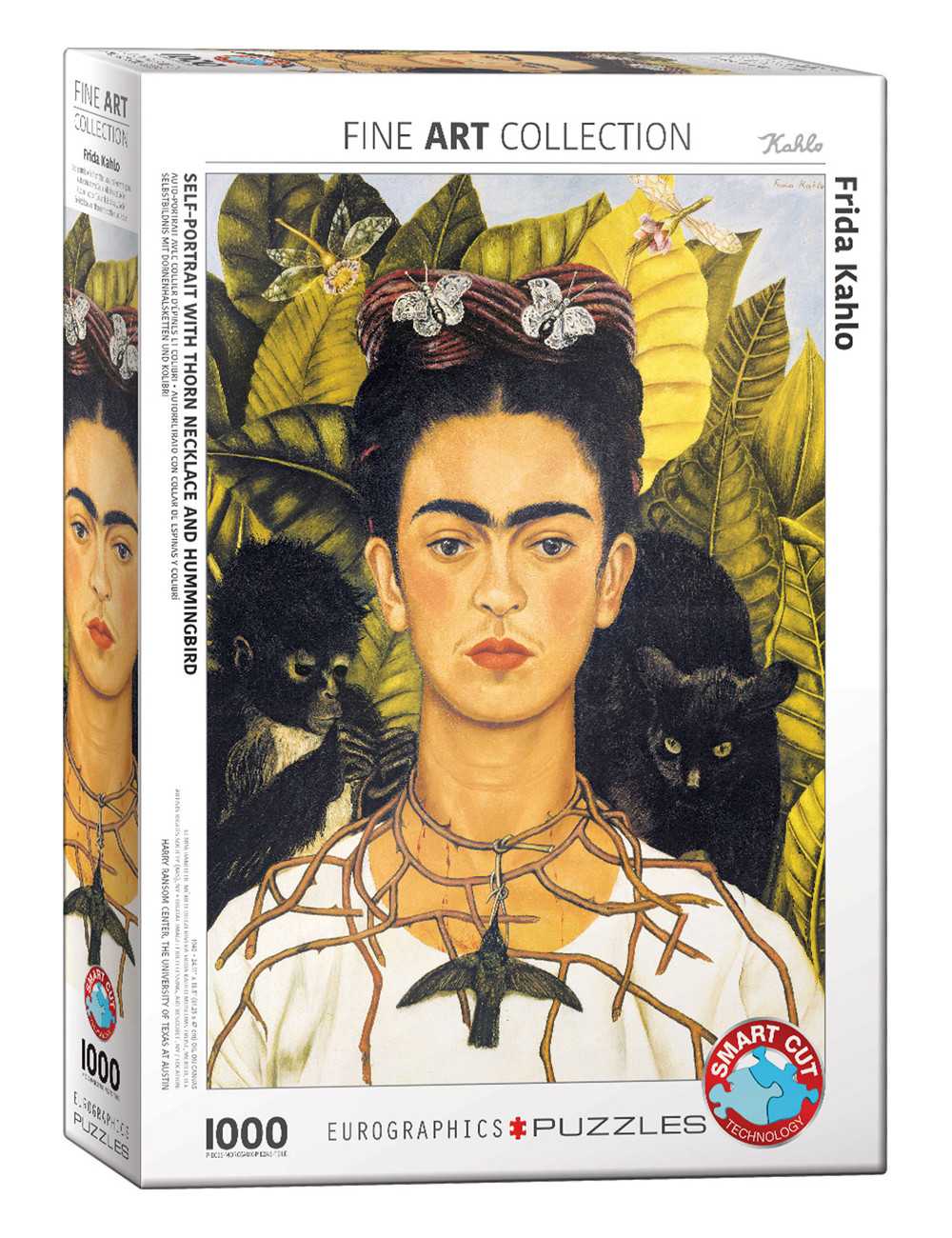 Παζλ 1000κ Frida Self-Portrait with Thorn Necklace and Hummingbird