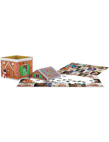 Παζλ 550κ Eurographics Gingerbread House Tin