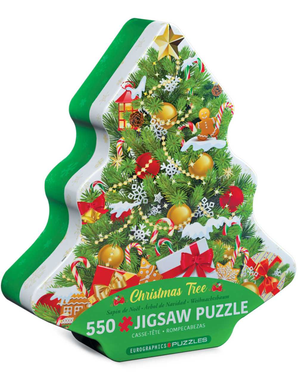 Παζλ 550κ Eurographics Christmas Tree Tin