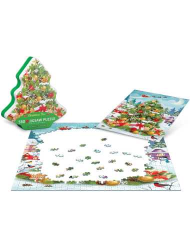 Παζλ 550κ Eurographics Christmas Tree Tin