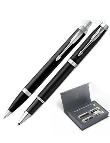 Σετ Parker Στυλό Jotter & Στυλό Rollerball I.M Essential CT Matte Black