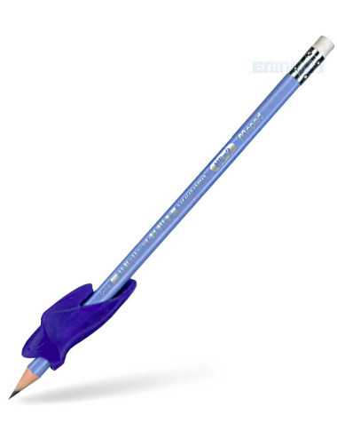 Μολύβι Maped HB Kidy Learn με Γόμα και Οδηγό Purple