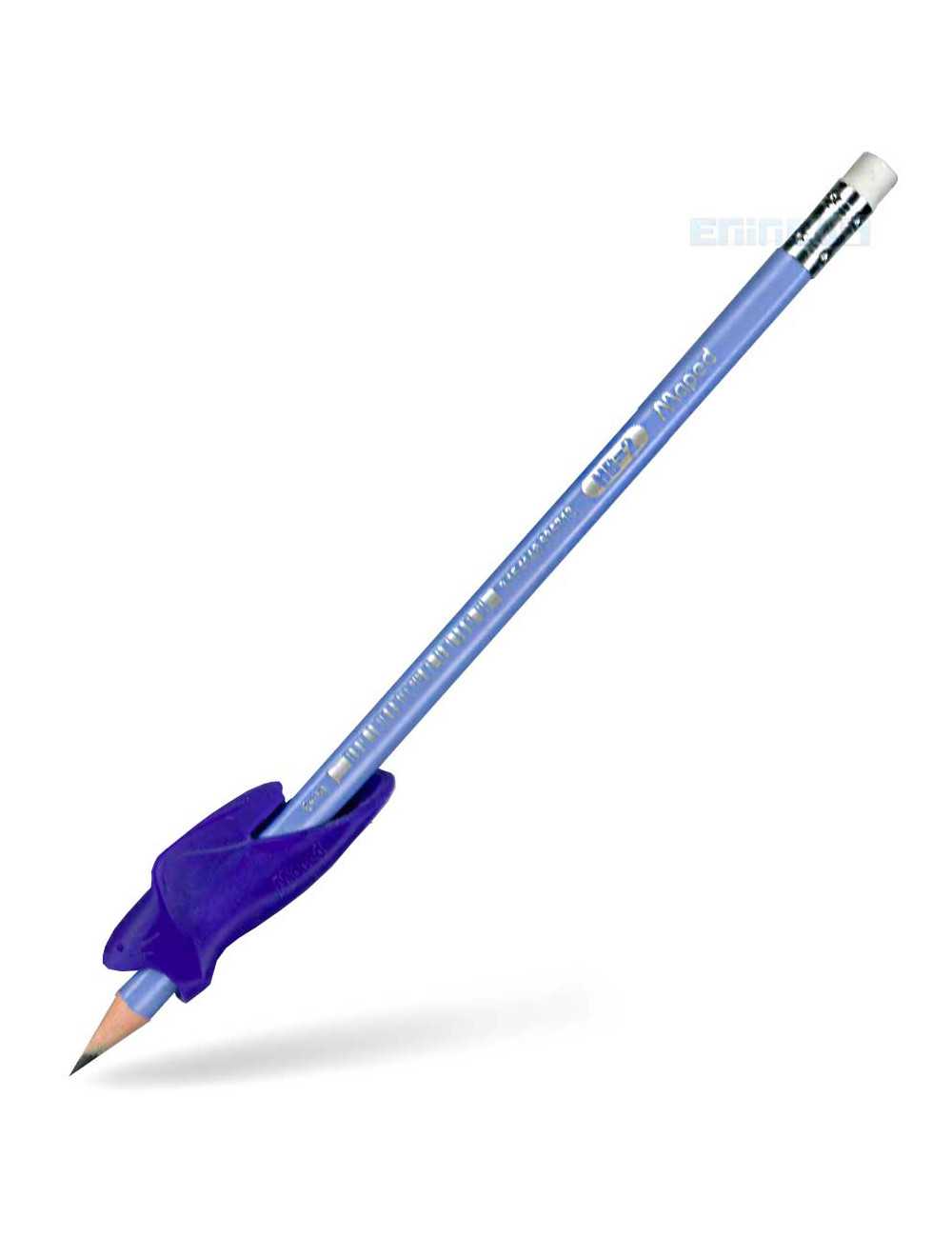 Μολύβι Maped HB Kidy Learn με Γόμα και Οδηγό Purple