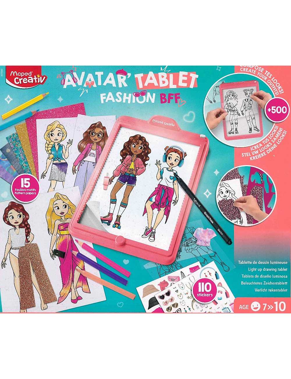 Σετ Κατασκευή Maped Creativ Avatar Tablet Fashion