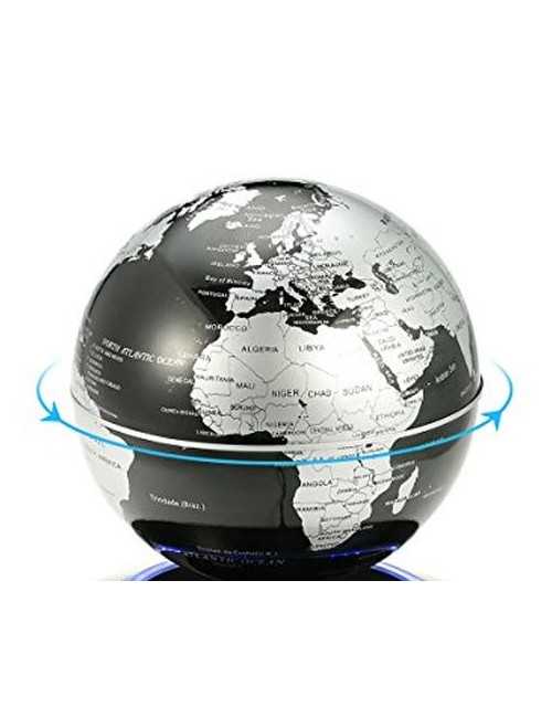 Υδρόγειος i-Total περιστρεφόμενη CM3312 Rotating Map Globe Silver