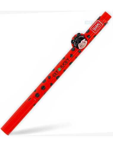 Στυλό Legami Gel 0.5 Lovely Friends Ladybug κόκκινο